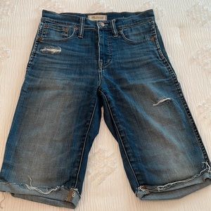 Madewell cutoff shorts
